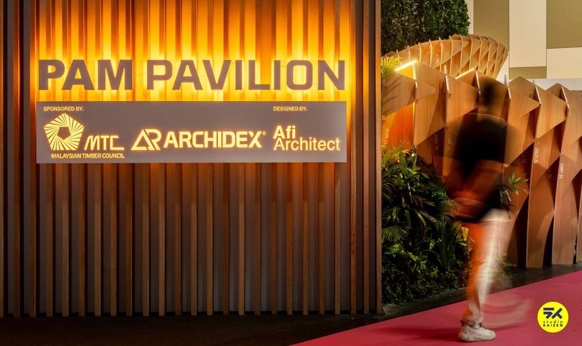 PAM Pavilion 2025, KLCC Convention Centre, Hall 8 (ARCHIDEX 2025), booth installation by Kraff (photo 11 of 15)